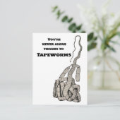 Carte Postale Le ver à tapis et vous (Debout devant)