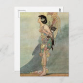 Carte Postale "Le Véritable Amant" de Charles Robinson (Devant / Derrière)