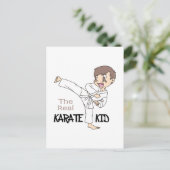CARTE POSTALE LE VÉRITABLE KARATE KID (Debout devant)