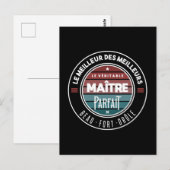 Carte Postale Le véritable maître parfait (Devant / Derrière)