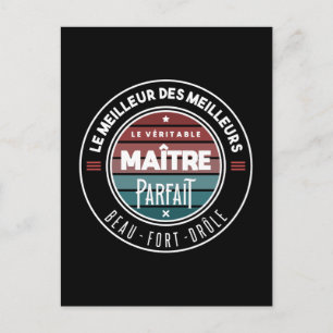Carte Postale Le véritable maître parfait