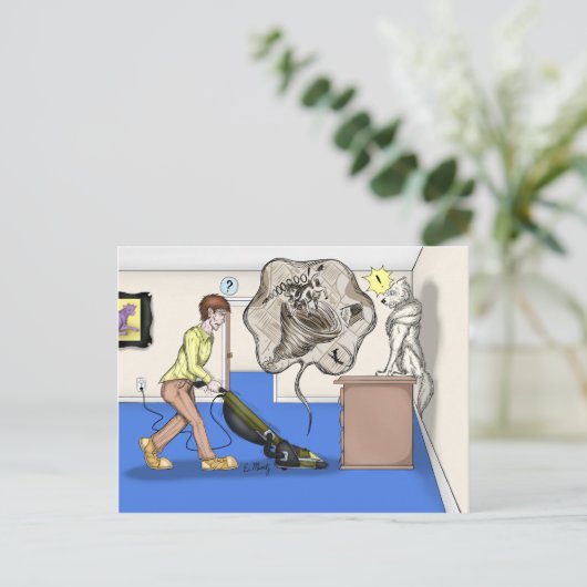 Carte Postale Le vide du tonnerre (Debout devant)