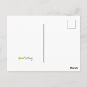 Carte Postale Le vide du tonnerre (Dos)