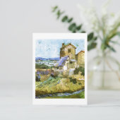 Carte Postale Le Vieux Mill Van Gogh Art (Debout devant)