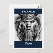 Carte Postale Le Viking de Valhalla (Devant / Derrière)