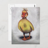 Carte Postale Le vilain canard (Devant / Derrière)