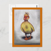 Carte Postale Le vilain canard (Devant / Derrière)