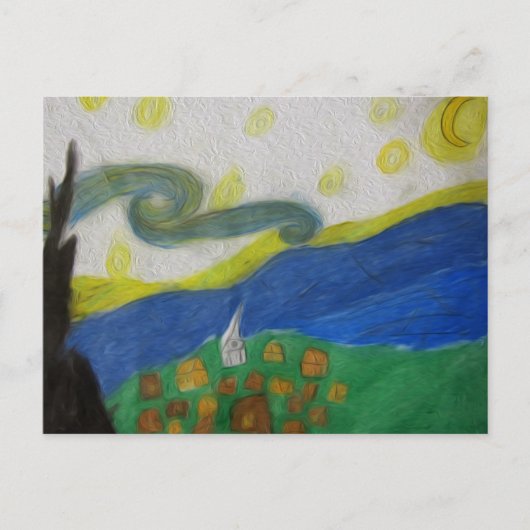 Carte Postale Le Village (Devant)