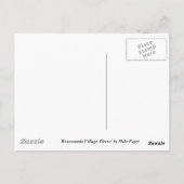 Carte Postale Le village de Branscombe Devon (Dos)