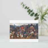 Carte Postale Le vin de Saint Martin, Pieter Bruegel (Debout devant)