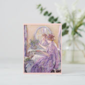 Carte Postale Le Violet Kimono, Nostalgique (Debout devant)