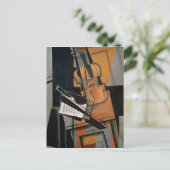 Carte Postale Le violon, 1916 (Debout devant)