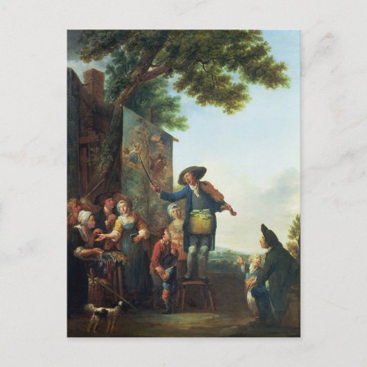 Carte Postale Le violoniste (Devant)