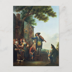 Carte Postale Le violoniste