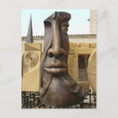 Carte Postale Le visage (Devant)