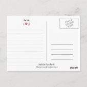 Carte Postale Le visage (Dos)