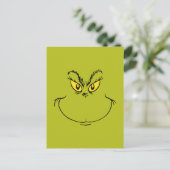 Carte Postale Le Visage du Grinch qui a volé Noël (Debout devant)