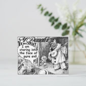 Carte Postale Le visage du mal pur (Banjo Clown) (Debout devant)