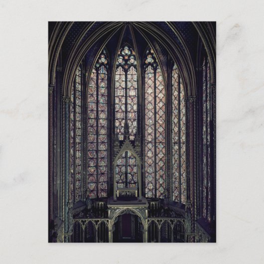 Carte Postale Le vitrail (Devant)