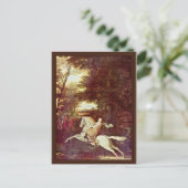 Carte Postale Le Vol De Florimell, Florimell S'Échappe Par Washi (Debout devant)