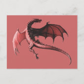 Carte Postale Le vol du dragon - (Devant)