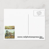 Carte Postale Le vol du Fast Mail (Dos)