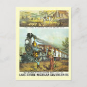 Carte Postale Le vol du Fast Mail (Devant)