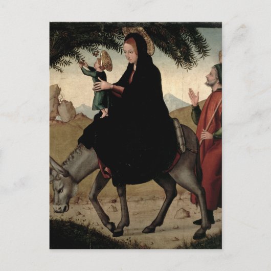 Carte Postale Le vol vers l'Egypte 2 (Devant)