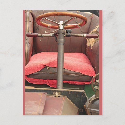 Carte Postale Le volant et la chaise (Devant)