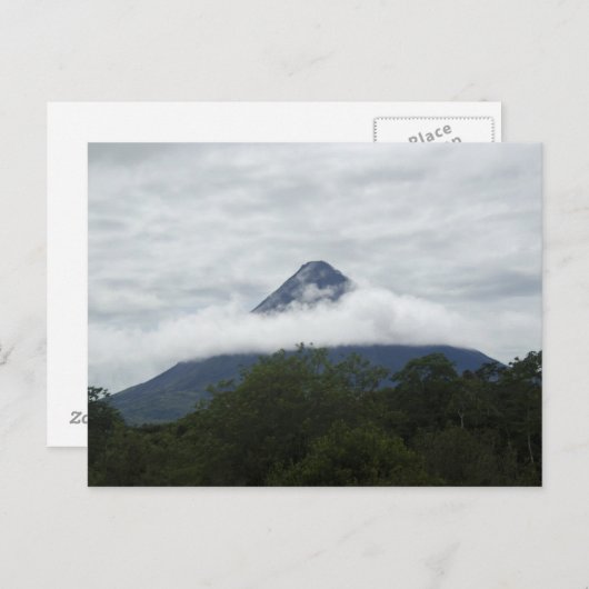 Carte Postale Le volcan Arenal (Devant / Derrière)