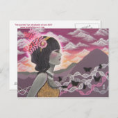 Carte Postale Le voyage (Devant / Derrière)