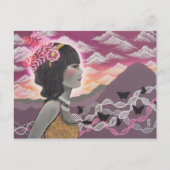 Carte Postale Le voyage (Devant)