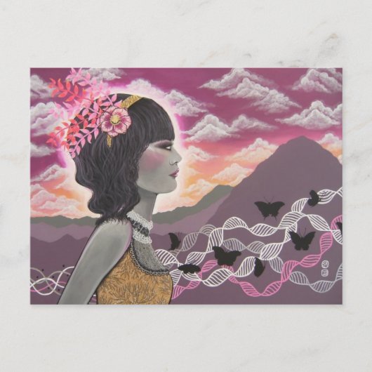 Carte Postale Le voyage (Devant)