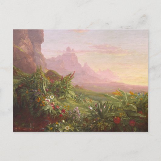 Carte Postale Le voyage de la vie : Enfance (Devant)