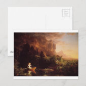 Carte Postale Le voyage de la vie : Enfance par Thomas Cole (Devant / Derrière)