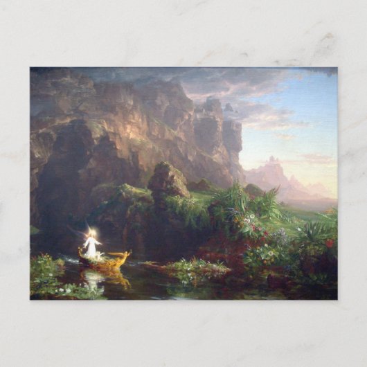 Carte Postale Le voyage de la vie - Enfance par Thomas Cole (Devant)
