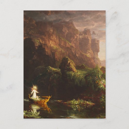 Carte Postale Le voyage de la vie : Enfance - Thomas Cole (Devant)