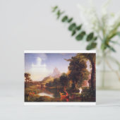 Carte Postale Le voyage de la vie : Jeunesse par Thomas Cole (Debout devant)
