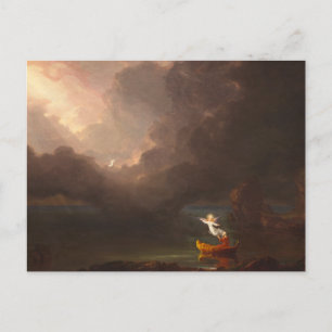 Carte Postale Le voyage de la vie : Vieille par Thomas Cole Post