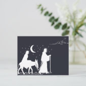 Carte Postale Le Voyage Vers Bethléem (Debout devant)