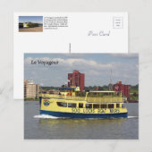 Carte postale Le Voyageur (Devant / Derrière)