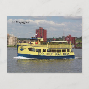 Carte postale Le Voyageur
