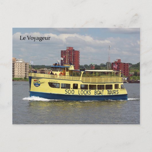 Carte postale Le Voyageur (Devant)