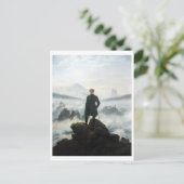 Carte Postale Le Voyageur contemplant une mer de nuages, Friedri (Debout devant)
