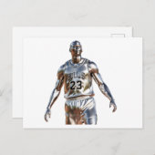 Carte Postale Le vrai CHÈQUE (Devant / Derrière)