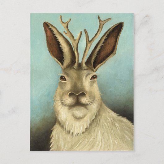 Carte Postale Le vrai Jackalope (Devant)