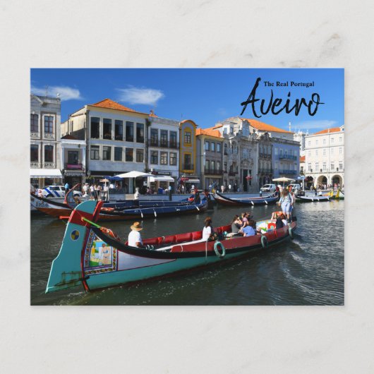 Carte Postale Le vrai Portugal - Aveiro (Devant)