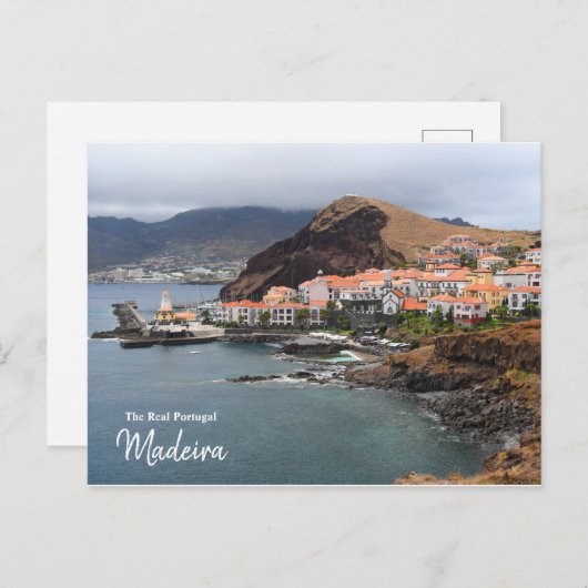 Carte Postale Le vrai Portugal - Madère (Devant / Derrière)