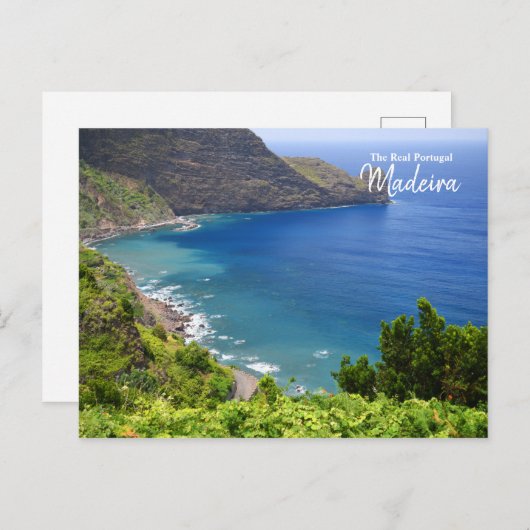Carte Postale Le vrai Portugal - Madère (Devant / Derrière)