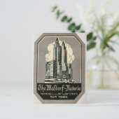 Carte Postale le Waldorf Astoria Park Ave. New York (Debout devant)